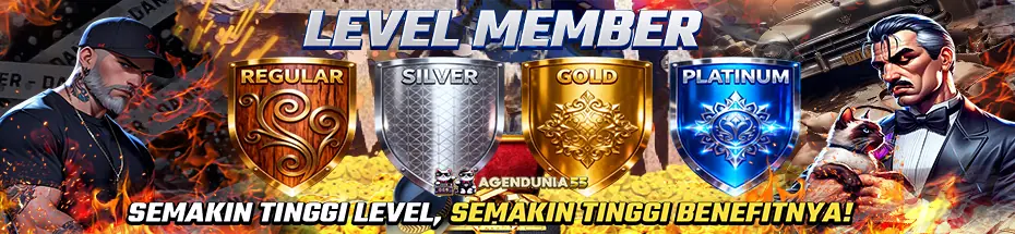 TINGKATKAN LEVEL MEMBER DI AGENDUNIA55 UNTUK BENEFIT YANG LEBIH TINGGI