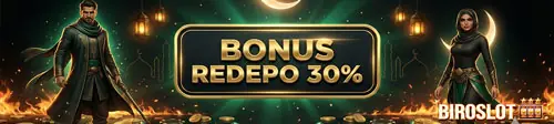 Bonus Deposit Harian 30% Setiap Hari Dari BIROSLOT