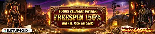 SPESIAL BONUS FREESPIN 150% SLOTVIPGG